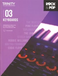 Trinity Rock & Pop 2018 Keyboards Grade 3 Sheet Music Songbook