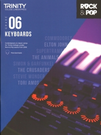 Trinity Rock & Pop 2018 Keyboards Grade 6 Sheet Music Songbook
