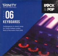 Trinity Rock & Pop 2018 Keyboards Grade 6 Cd Sheet Music Songbook