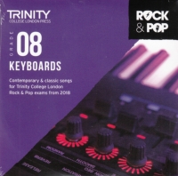 Trinity Rock & Pop 2018 Keyboards Grade 8 Cd Sheet Music Songbook