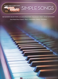 E/z 015 Simple Songs Sheet Music Songbook