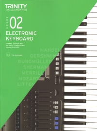 Trinity Electronic Keyboard From 2019 Grade 2 Sheet Music Songbook