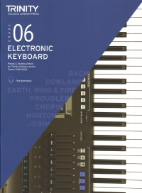Trinity Electronic Keyboard From 2019 Grade 6 Sheet Music Songbook