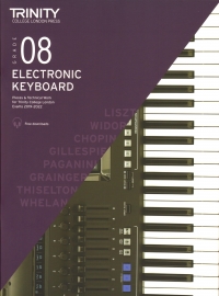 Trinity Electronic Keyboard From 2019 Grade 8 Sheet Music Songbook