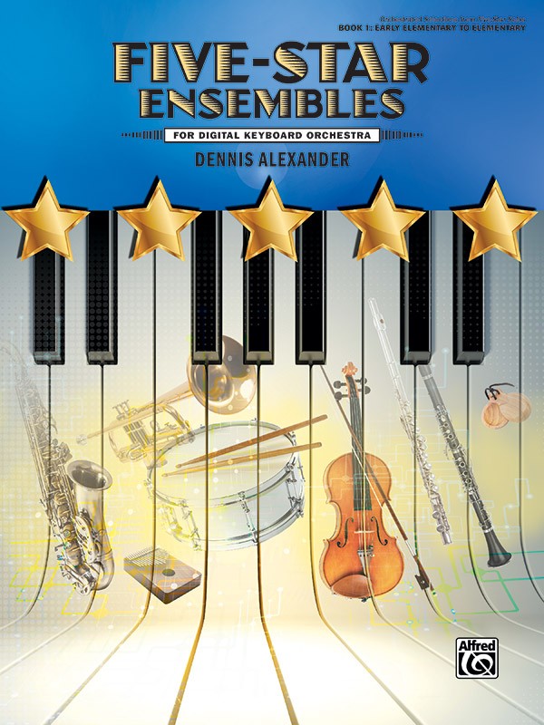 Five-star Ensembles Book 1 Keyboard Orchestra Sheet Music Songbook