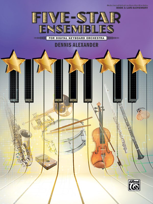 Five-star Ensembles Book 3 Keyboard Orchestra Sheet Music Songbook