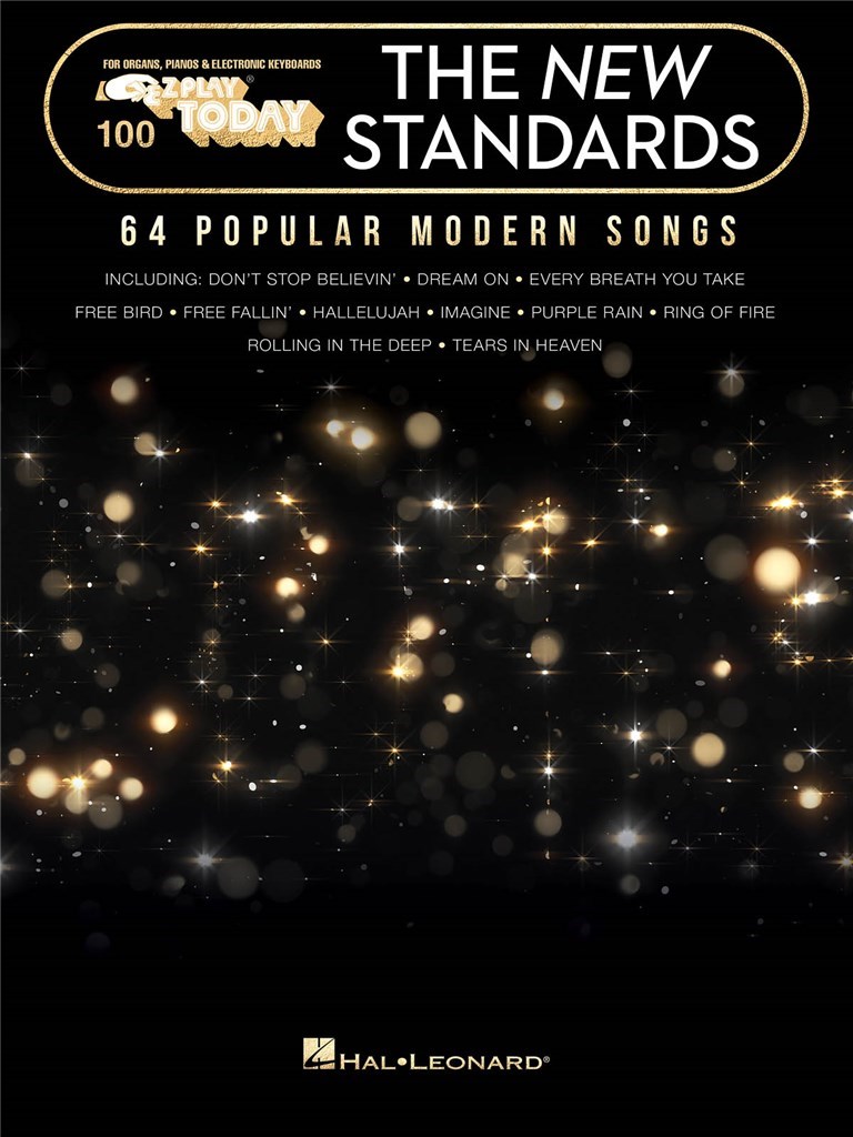 E/z 100 The New Standards Keyboard Sheet Music Songbook