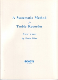 Systematic Method For Treble Rec First Tunes Dinn Sheet Music Songbook