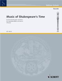 Music Of Shakespeares Time Murray Desc Complete Sheet Music Songbook