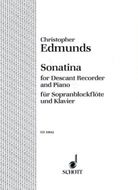 Edmunds Sonatina Descant Recorder Sheet Music Songbook