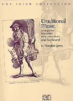 Irish Collection Traditional Music Gunn Recorder Sheet Music Songbook