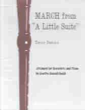 Duncan March From A Little Suite Recorders & Piano Sheet Music Songbook