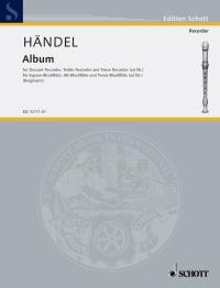 First Handel Album Complete Bergmann D Tr Ten & Pf Sheet Music Songbook