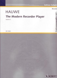 Modern Recorder Player Book 3 Hauwe Sheet Music Songbook