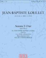 Loeillet De Gant Sonata Op1 No4 (rec Or Fl,ob,vln) Sheet Music Songbook