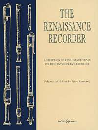 Renaissance Recorder Descant Sheet Music Songbook