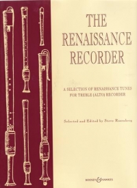 Renaissance Recorder Treble Sheet Music Songbook