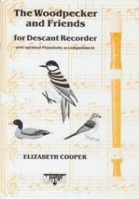Woodpecker And Friends Descant Recorder & Piano Sheet Music Songbook