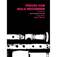 Pieces For Solo Recorder Vol 2 Sheet Music Songbook