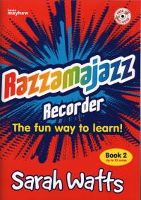 Razzamajazz Recorder Book 2 Watts Rec & Pf + Cd Sheet Music Songbook