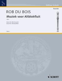 Dubois Muziek Voor Altoblockflote Recorder Sheet Music Songbook