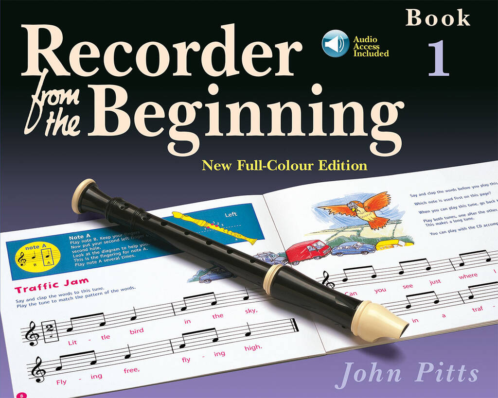 Recorder From The Beginning Colour 1 Pupils + Aud Sheet Music Songbook