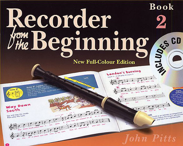 Recorder From The Beginning (colour) 2 Pupils +cd Sheet Music Songbook