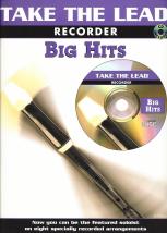 Take The Lead Big Hits Recorder Book & Cd Sheet Music Songbook
