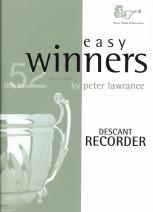 Easy Winners Lawrance Descant Recorder Sheet Music Songbook