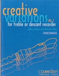 Creative Variations Vol 2 Recorder Miles/wilson+cd Sheet Music Songbook