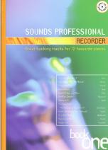 Sounds Professional Recorder Book 1 + Cd Sheet Music Songbook