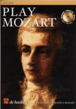 Mozart Play Mozart Recorder Book & Cd Sheet Music Songbook