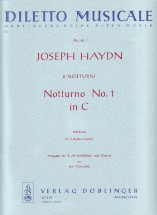 Haydn Notturno No 1 C Recorder Duet Sheet Music Songbook