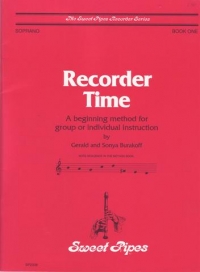 Recorder Time Book 1 Burakoff Soprano Sheet Music Songbook