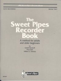 Sweet Pipes Recorder Book 2 Alto Burakoff Sheet Music Songbook