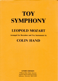 Mozart L Toy Symphony Ssatb Recorders Sheet Music Songbook