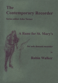 Walker Rune For St Marys Recorder Sheet Music Songbook