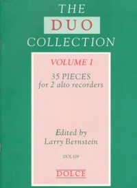 Duo Collection 35 Pieces Treble Recorders Sheet Music Songbook