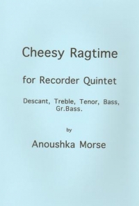 Morse Cheesy Ragtime 5 Recorders Sheet Music Songbook