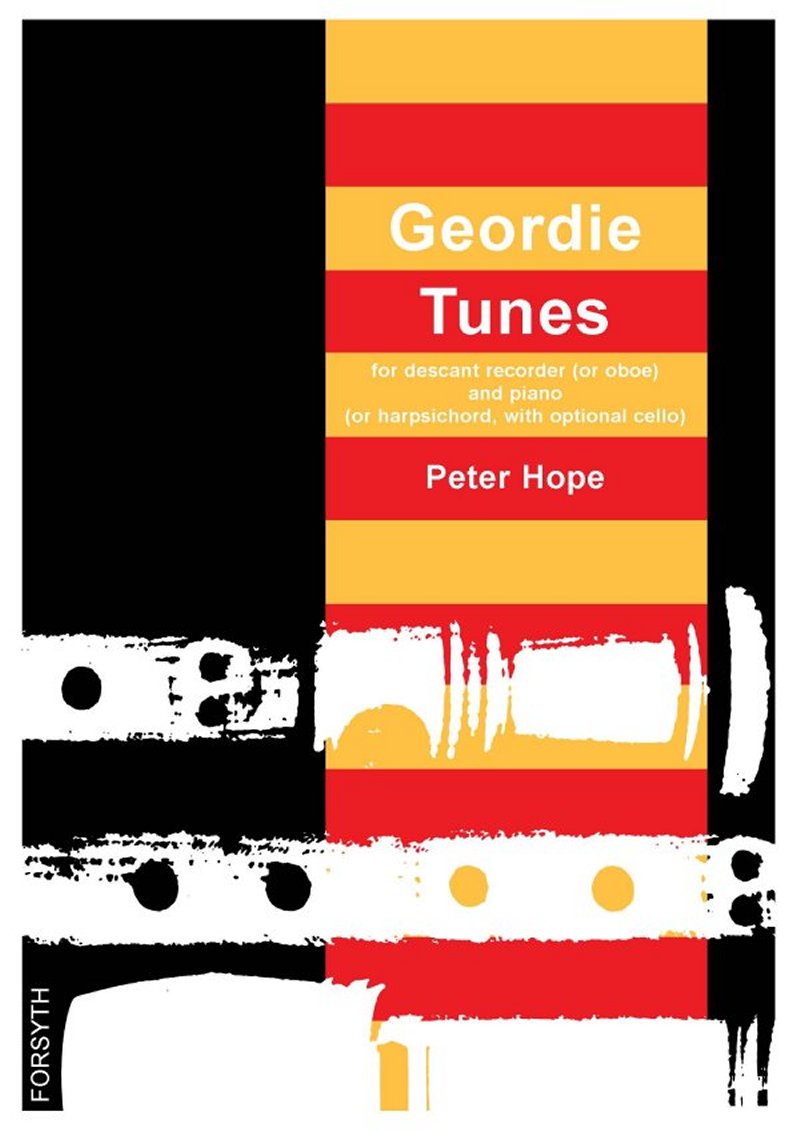 Hope Geordie Tunes Descant Recorder & Piano Sheet Music Songbook