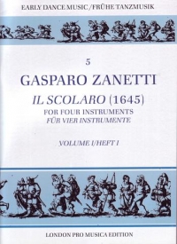 Zanetti Il Scolaro Vol 1 4 Recorders Sheet Music Songbook