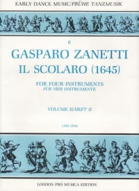 Zanetti Il Scolaro Vol 2 4 Recorders Sheet Music Songbook