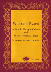 Evans A Rose In Phrygian Nines & Snaves Violetta Sheet Music Songbook