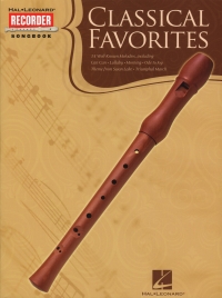Classical Favorites Recorder Songbook Sheet Music Songbook