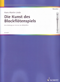 Linde Die Kunst Des Blockflotenspiels Treble Rec Sheet Music Songbook