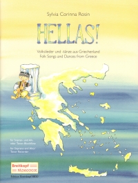 Hellas Rosin Soprano & Alto/tenor Recorder Sheet Music Songbook