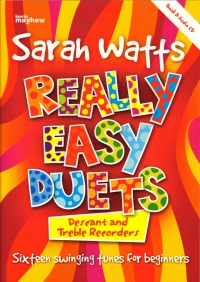 Really Easy Duets Watts Descant & Treble Recorders Sheet Music Songbook