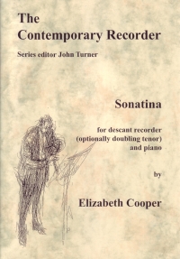 Cooper Sonatina Recorder & Piano Sheet Music Songbook