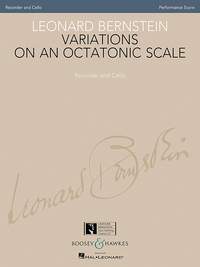 Bernstein Variations On An Octatonic Scale Rec/vcl Sheet Music Songbook