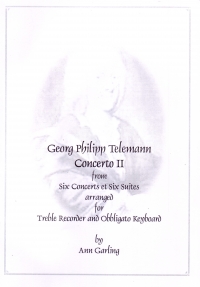 Telemann Concerto Ii G Minor 6 Concerts & Suites Sheet Music Songbook